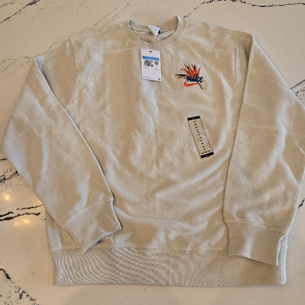 Nike Cream Men's Bird Of Paradise Sweater
